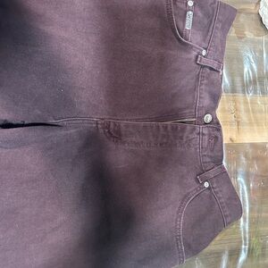 Lee Women's Straight Leg Jeans Corduroy - Dark Purple